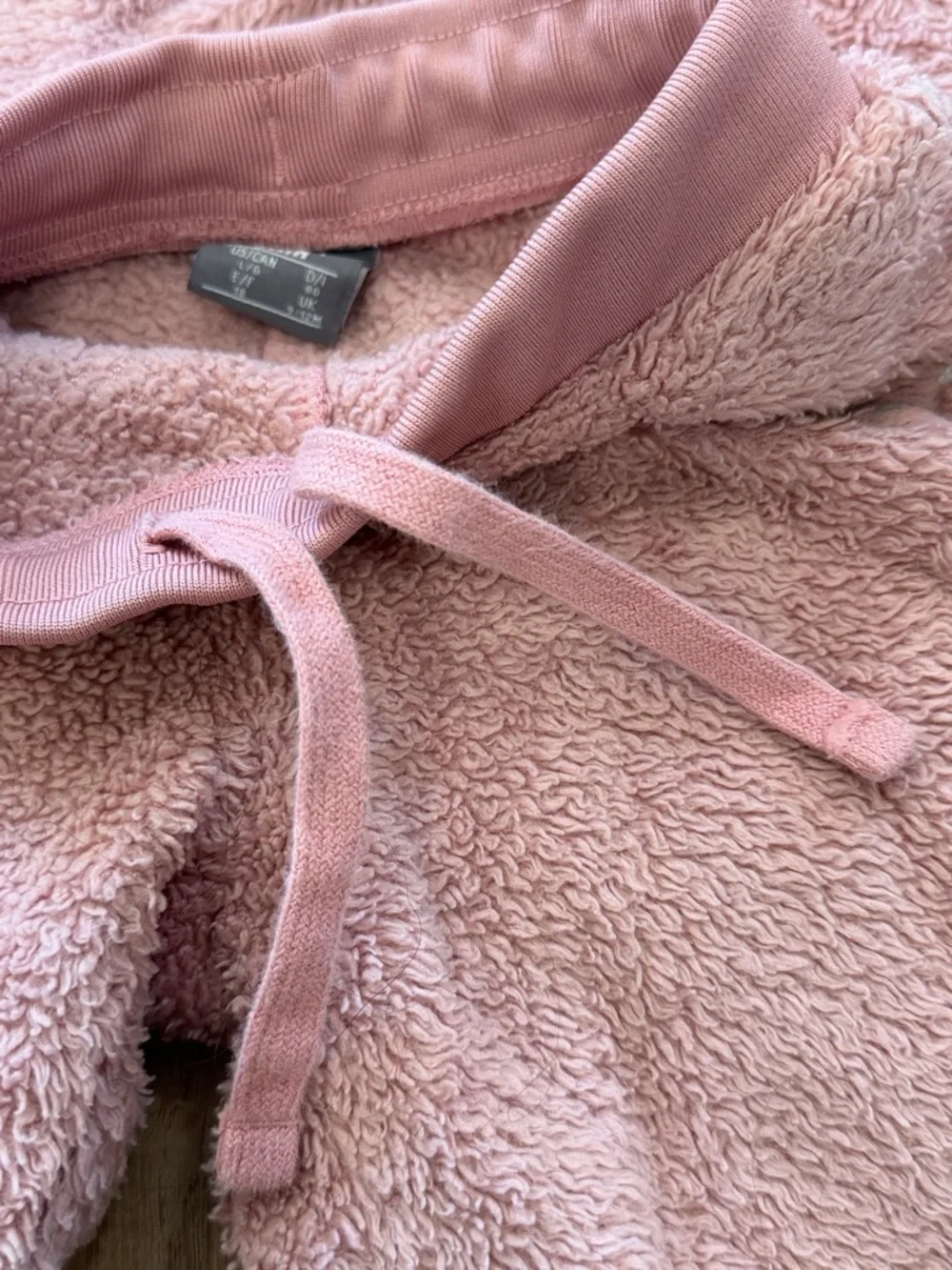 Puma Pink Sherpa Hoodie & Jogger Set - Picture 4 of 6
